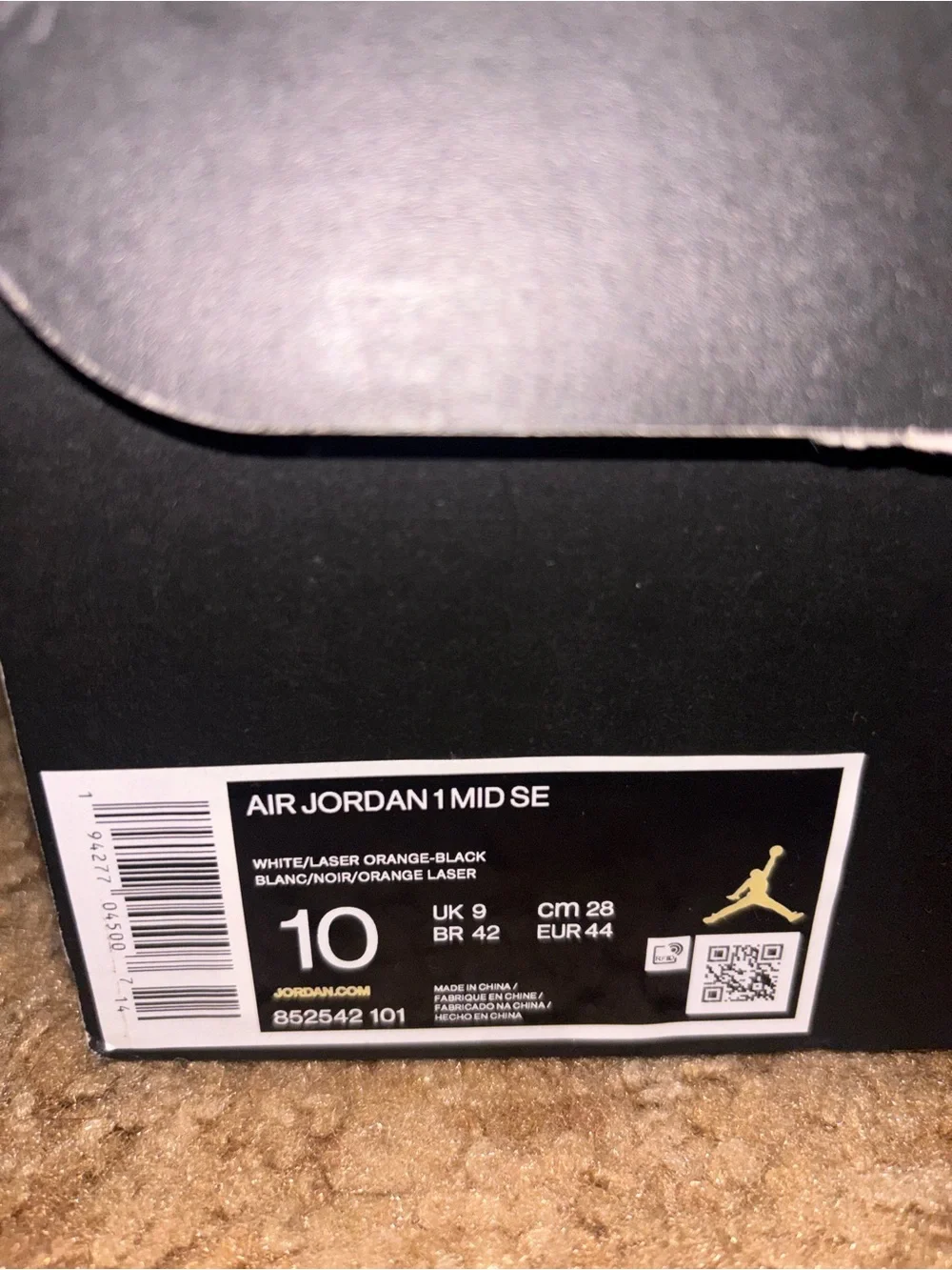 Air Jordan 1 Mid Sneakers - White / Black / Green / Yellow